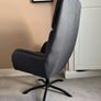 Recliner Armchair & Footstool Image 2