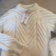 New Bershka Cable Knit Jumper.