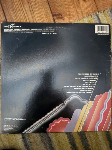 Judas Priest vinyl lp