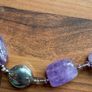 Navajo Chunky Purple Amethyst Necklace | Sterling Silver Image 2
