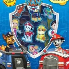 Paw Patrol Stuck on Stories interactive activity book set EUC