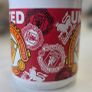 Manchester United Football Club Mug, Red Crest Design Image 2