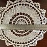 Four Vintage Assorted Crochet Doilies Image 9