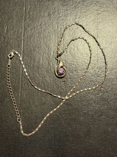 silver necklace