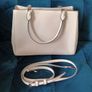 Kate Spade New York genuine leather white medium size handbag Image 2