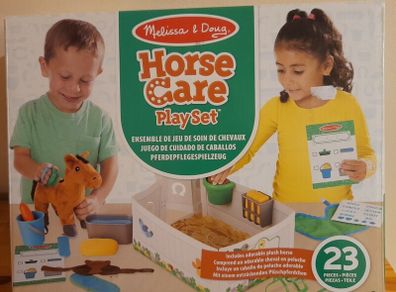 New: Melissa & Doug Horse Care playset