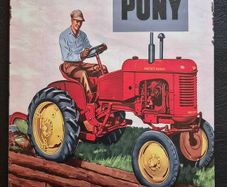 Massey harris tractors, Vintage Style Metal Sign .