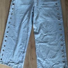 wide leg jeans