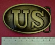 Us Civil War Type Buckle.