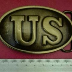 Us Civil War Type Buckle.