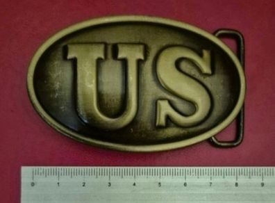 Us Civil War Type Buckle.