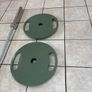 20kg Olympic Barbell + 100kg Olympic Steel Weight Plates!! Image 3