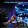 Wireless Controller for PS-4, Game Controller for PS-4/Pro/Slim/PC, Bluetooth Gamepad Joystick with Dual Vibration Touch Panel,Upgraded Six-Axis Sensor, 3.5mm Audio Jack (FIRE/ICE) Image 3