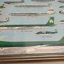 Rare 1986 Aer Lingus Golden Jubilee Framed Lithograph Poster Image 8