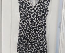 Beautiful black & white dress