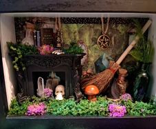 Handcrafted Curiosity Cabinet