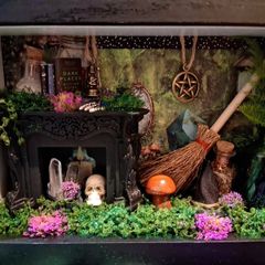 Handcrafted Curiosity Cabinet