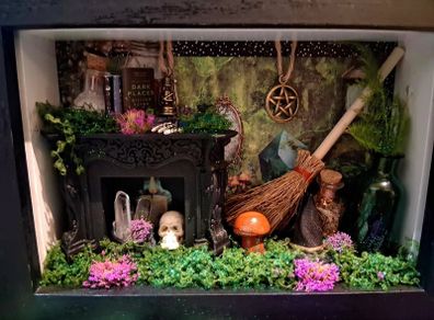 Handcrafted Curiosity Cabinet