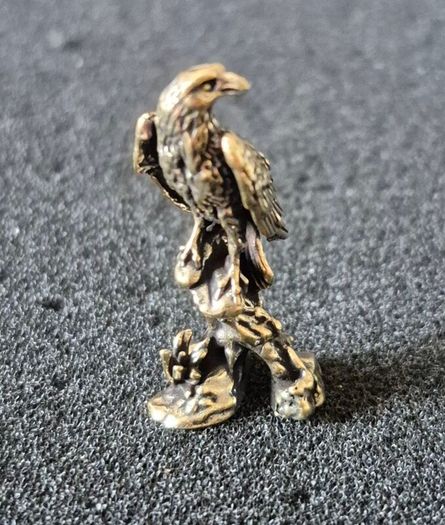 3 brass Animals,. Solid brass.