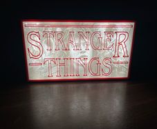 Stranger Things Lithophane Lightbox