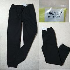 Joggers bottoms, Black, New