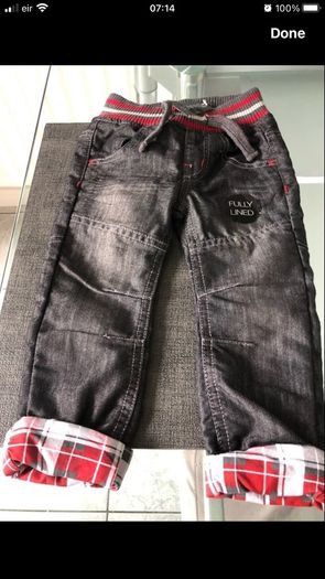 Boys BNWT jeans 12/18 mths