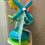 Sassy Teethe and twirl sensory highchair baby toy Image 3
