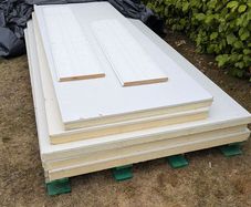 Insulated plasterboard