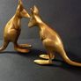 Pair Of Vintage Brass Kangaroo's (Bookends) Image 4