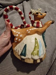 Reindeer teapot