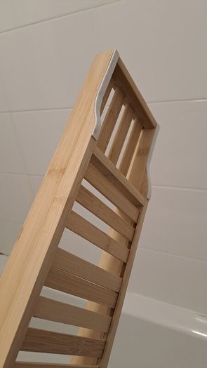 FREE Bamboo Bath Caddy / Bathtub Tray / Shelf