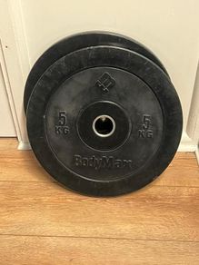 (pair) 5kg bumper plates