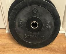 (pair) 5kg bumper plates