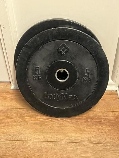 (pair) 5kg bumper plates