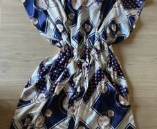 100% Silk Kaftan Handmade Kaftan Dress New