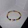 14ct gold multicoloured bracelet Image 4