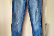 Superdry ripped slim jeans