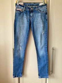 Superdry ripped slim jeans