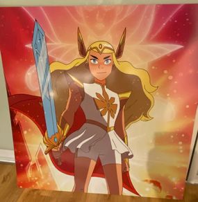 2 She-Ra Posters Printed on Sturdy Poster Board