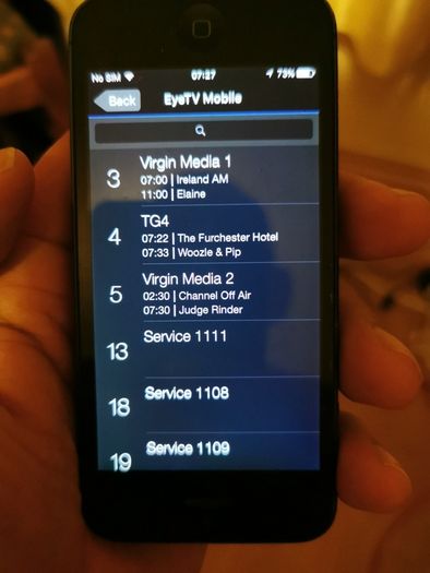 Elgato EyeTV Mobile for iPhone, iPad, iPod.