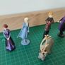 vintage Disney Frozen Figures  Full Set for 10e Image 2