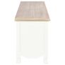 TV Cabinet White 120x30x40 cm Wood Image 6