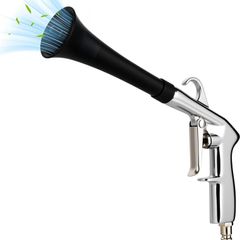 Car Cleaning Gun, Detailing Interior Dryer Air Blow Gun, Classic Air Blow Gun, High Pressure Compressed Dry Blow Gun for Interior Automobile Upholstery Carpets Tables and Chairs