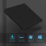 USB Touchpad, Multi-Touch Wired Precision Trackpad for Windows 7 and Windows 10 Computer, Notebook, PC, Laptop Image 5