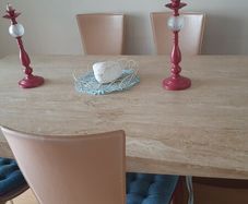 Marble dining table