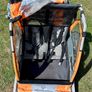 Double bike trailer for kids Image 2