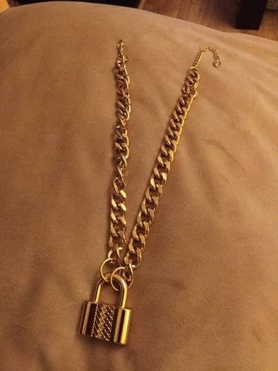 Costume  padlock necklace