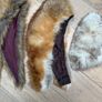 3 x Vintage Genuine Real Fur Stoles / Collars Image 3