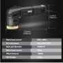 BRAND NEW 3 inch Random Orbit Dual Action Polisher 110V/220V Mini Electric Machine Sponge Pad Buffering & Accessories Image 3
