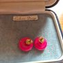 Vintage Pink Earrings Image 4
